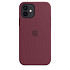 Чехол-накладка Silicone Case (AAA) для iPhone 12 Mini с MagSafe Plum (ASC12MPLM(M))