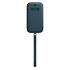 Чохол-кишеня Apple Leather Sleeve (AAA) wih MagSafe для iPhone 12 Pro Max Baltic Blue (ALS12PMBBLE)