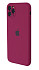 Чехол-накладка Silicone Case для iPhone 12 Violet (With Camera Lens Protection) (ASC12CLPVLT)