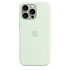 Чехол-накладка Silicone Case (AAA) для iPhone 15 Pro Max с MagSafe Soft Mint (ASC15PMSMNT(M))