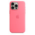 Чехол-накладка Silicone Case (AAA) для iPhone 15 Pro Max с MagSafe Pink (ASC15PMPNK(M))