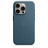 Чехол-накладка FineWoven Case (AAA) для iPhone 15 Pro с MagSafe Pacific Blue (AFW15PPBL(M))