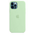 Чехол-накладка Silicone Case (AAA) для iPhone 12 Pro Max с MagSafe Pistachio (ASC12PMPSTCH(M))