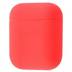 Silicone Ultra Thin Case для Airpods 1/2 Watermelon Red