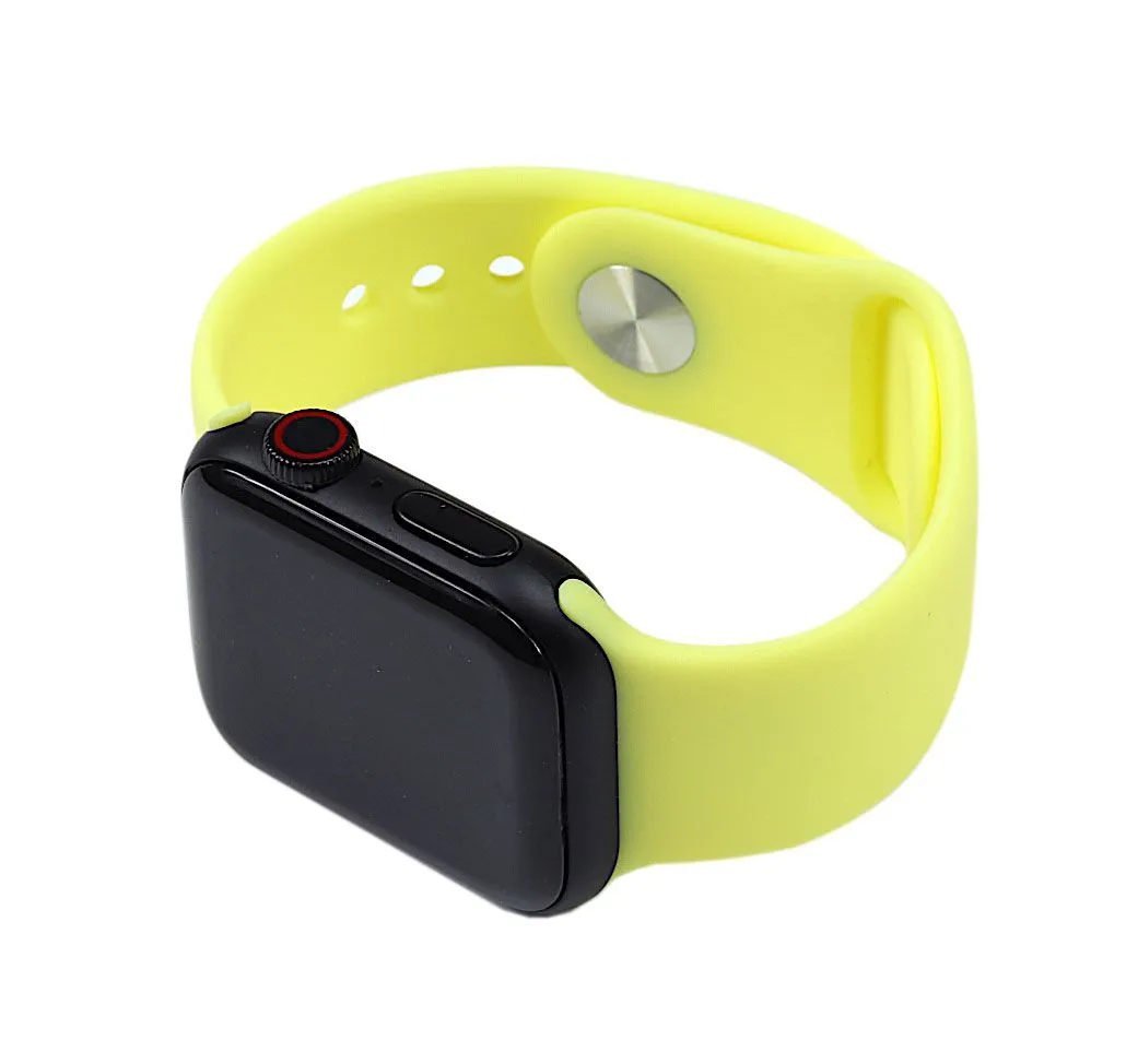 Silicone Watch Band for for Apple Watch 38/40mm S/M Lemonade