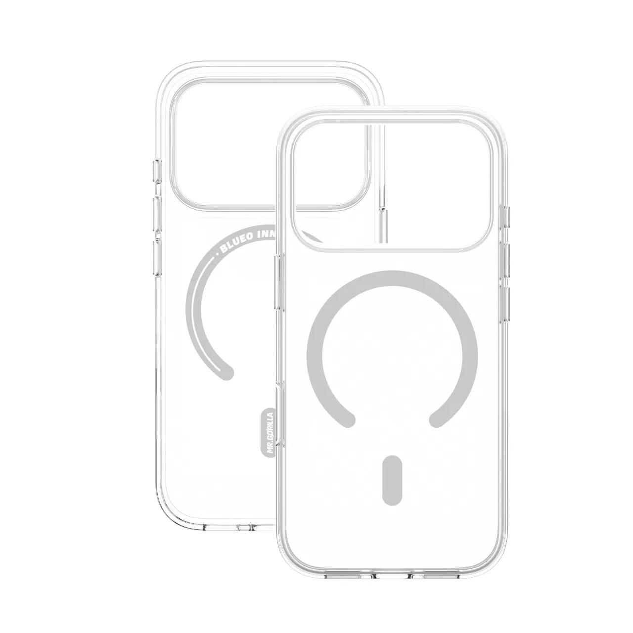 Blueo Crystal Drop PRO Case для iPhone 17 Air с MagSafe Transparent