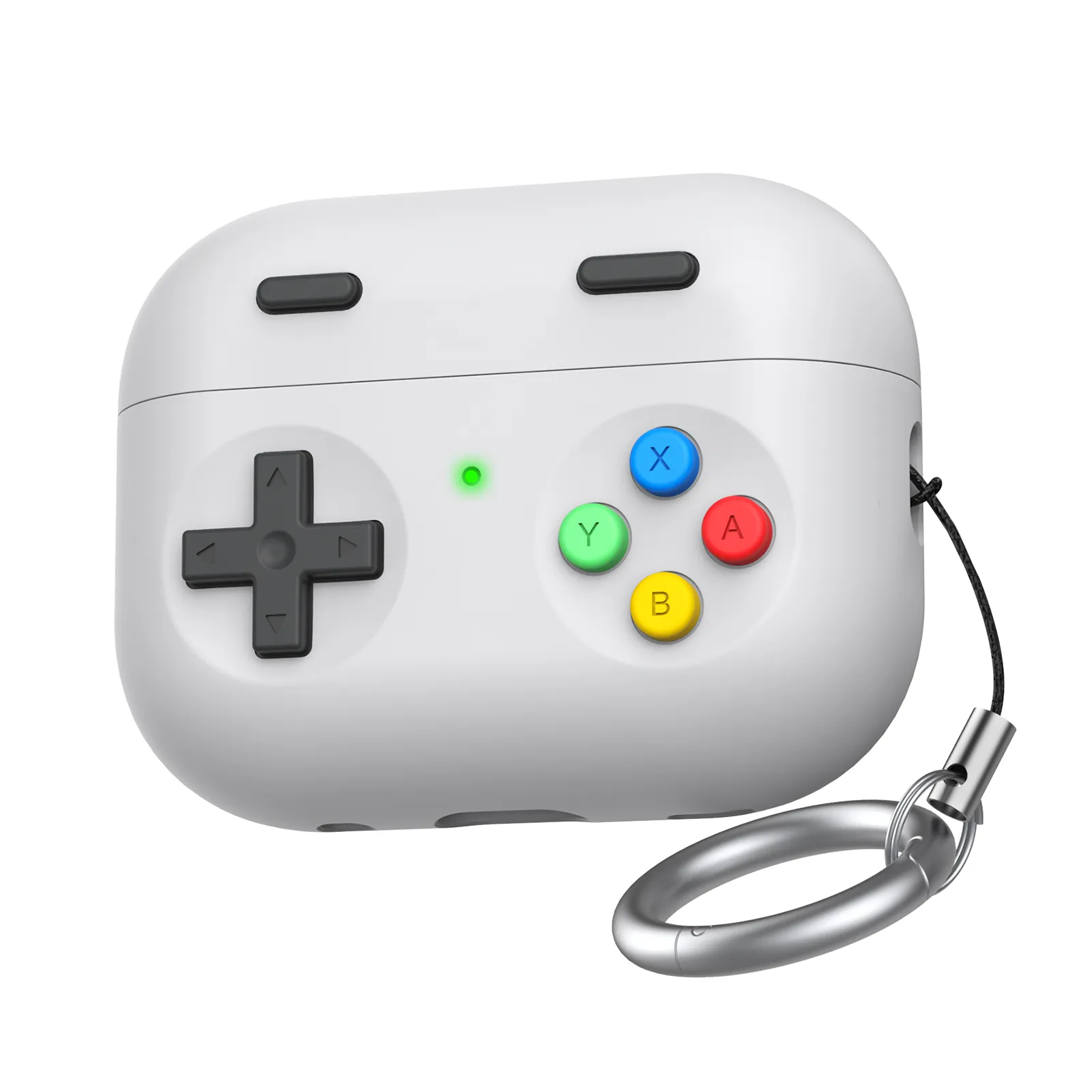 Чехол AhaStyle Game Machine Silicone Case для Airpods Pro 3 Light Grey (CP-PT-DD13-LG) – аксессуар для AirPods