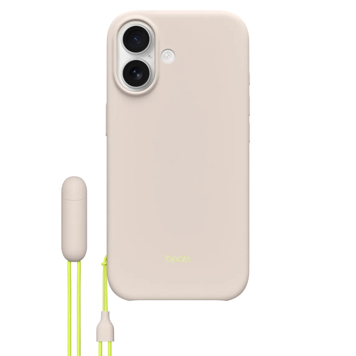 Beats iPhone 17 Case с MagSafe и Camera Control Lime Stone