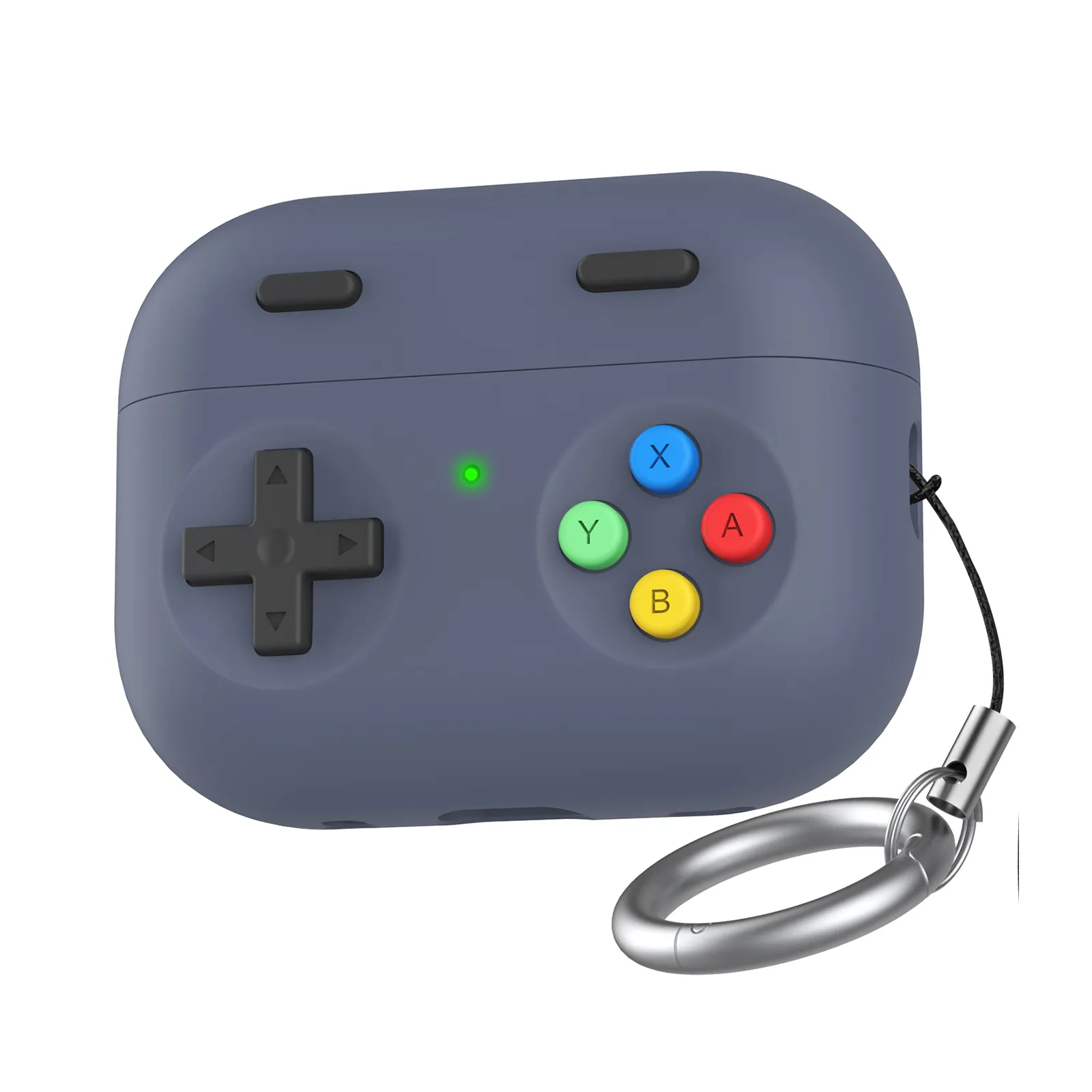AhaStyle Game Machine Silicone Case для Airpods Pro 3 Midnight Blue