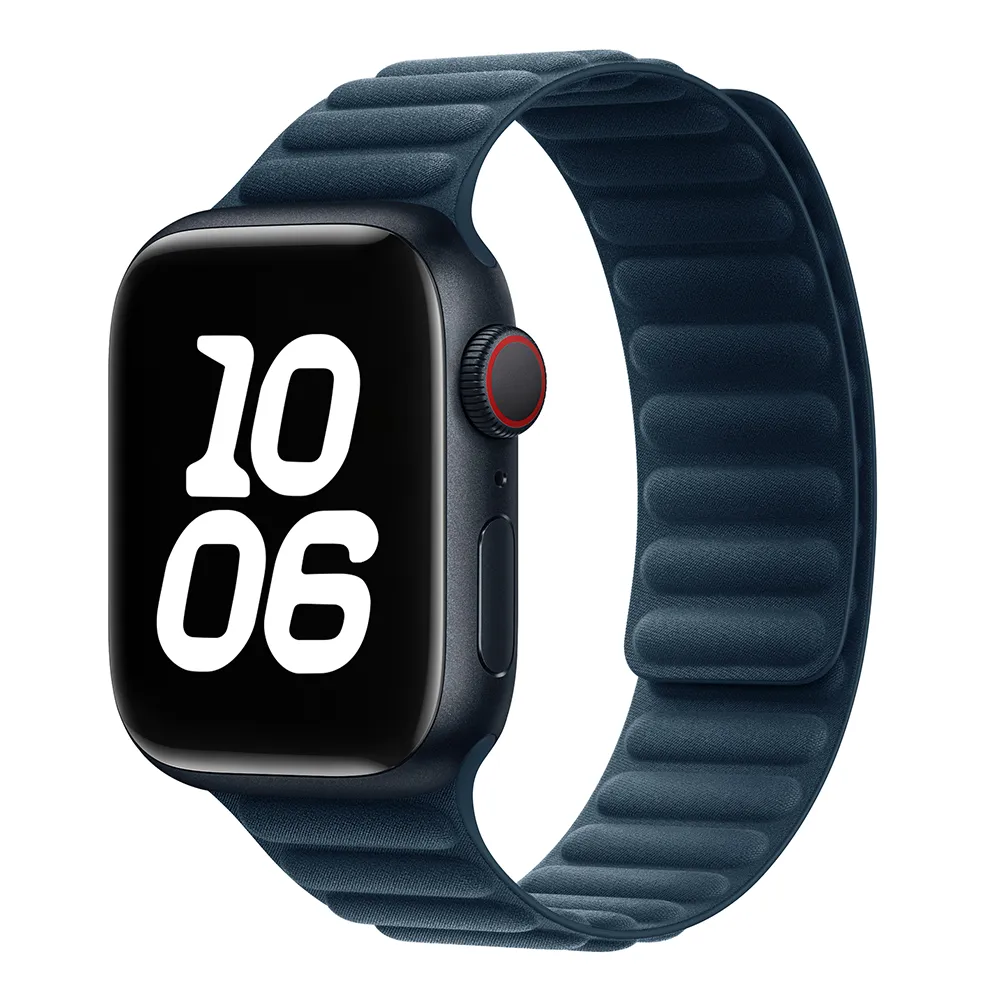 FineWoven Magnetic Link для Apple Watch 42/44/45/46/49 mm Pacific Blue