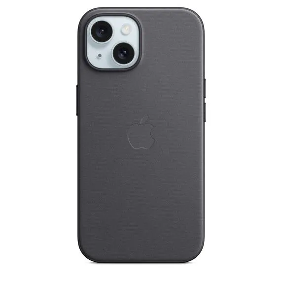 Apple FIneWoven Case 1:1 for iPhone 15 with MagSafe Black