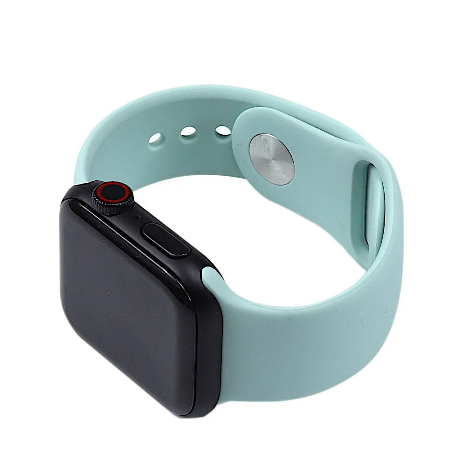 Silicone Watch Band for for Apple Watch 42/44mm S/M Turquoise