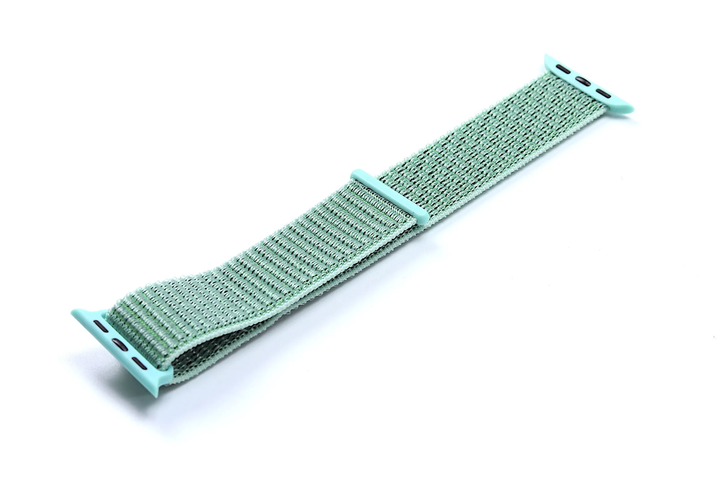 Nylon Sport Loop Band for Apple Watch 38mm Marine Green