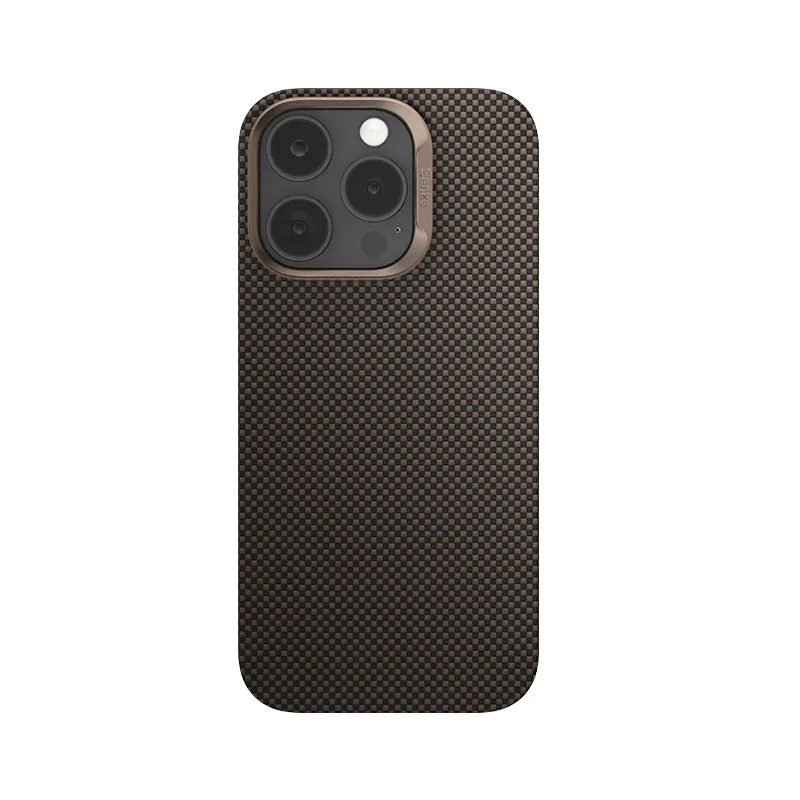 Benks Armor Tint 1000D Kevlar Case for 16 Pro Max with MagSafe Gold