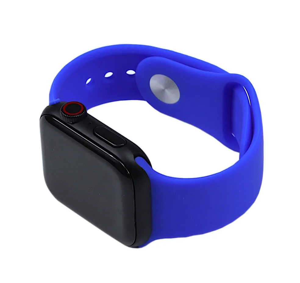 Silicone Watch Band for for Apple Watch 38/40mm S/M Sapphire Blue