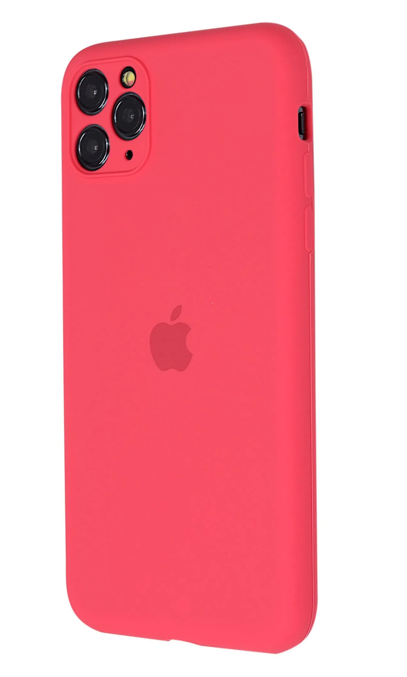 Apple Silicone Case for iPhone 12 Raspberry Red (With Camera Lens Protection)