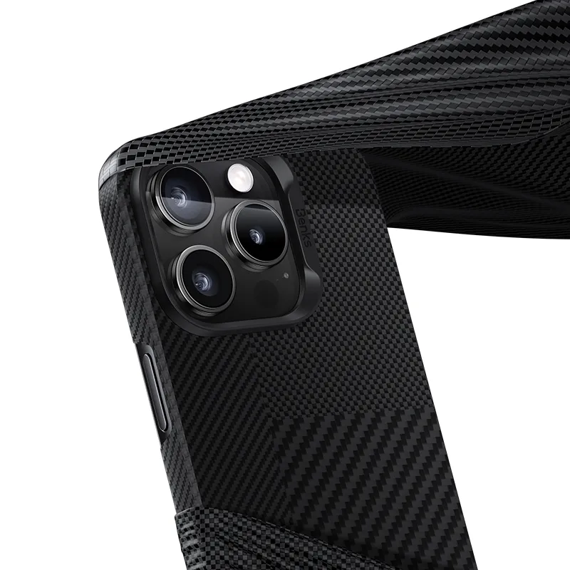 Фото Чохол-накладка Benks Montage Armor Air Kevlar Case (600D/1500D) с MagSafe  для iPhone 16 Pro (6948005908195) – чохол iPhone