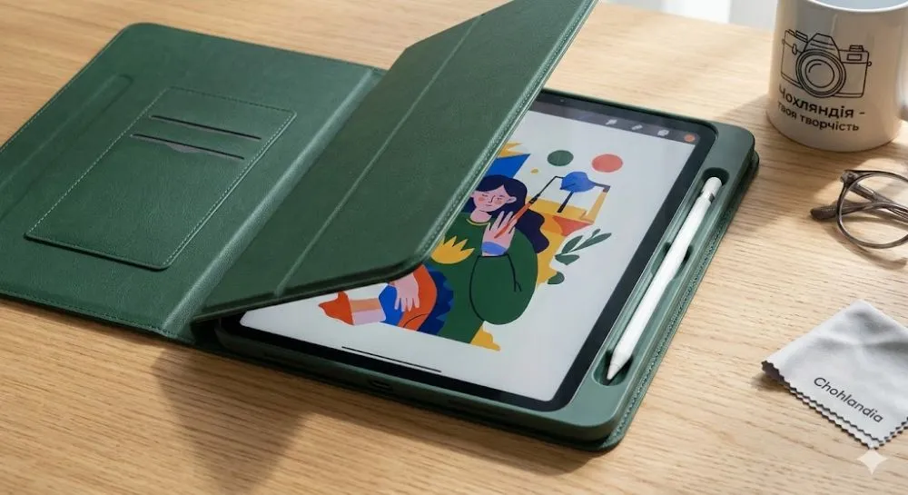 Чехол для iPad с держателем Apple Pencil: для чего он?