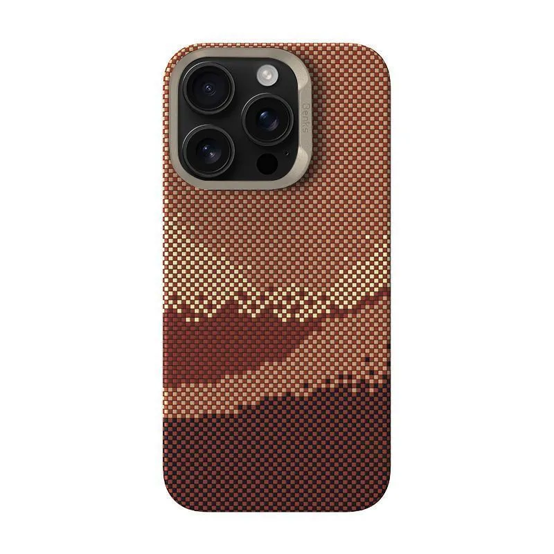Benks Golden Tide Case for iPhone 16 Pro with MagSafe Gold