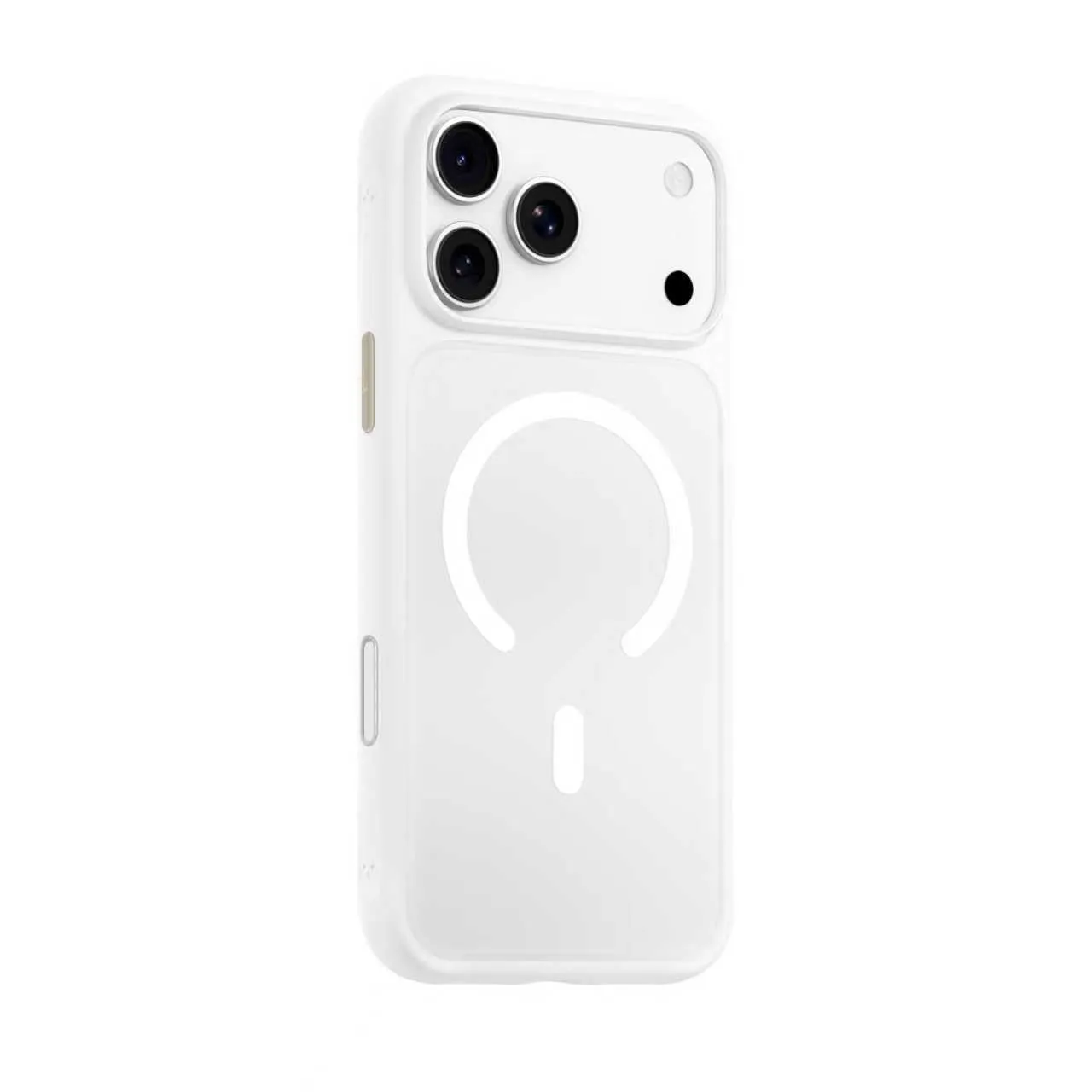 Фото Чехол-накладка Blueo Frosted Anti-Drop Case для iPhone 16 Pro Max с MagSafe White (Updated) (BL020-I16PMWHT) – чехол iPhone
