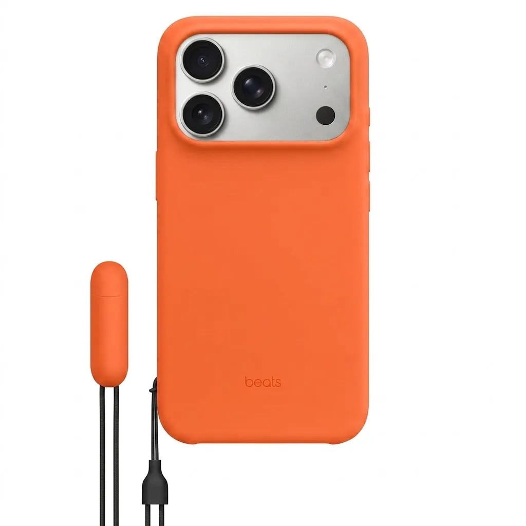 Beats iPhone 17 Pro Case с MagSafe та Camera Control with Kickstand Orange