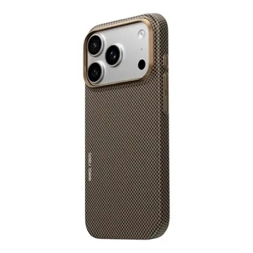 Blueo Slim Aramid Case для iPhone 18 Pro Max/17 Pro Max с MagSafe Black/Gold