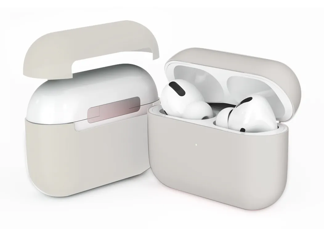 AmazingThiing Ultra Skinny Premium Case for Airpods Pro Ivory