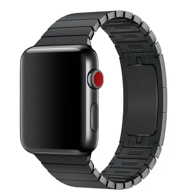 Фото Ремешок Link Bracelet для Apple Watch 38/40/41/42 mm (2024) Black (LNK3840BLK) – аксессуар Apple Watch