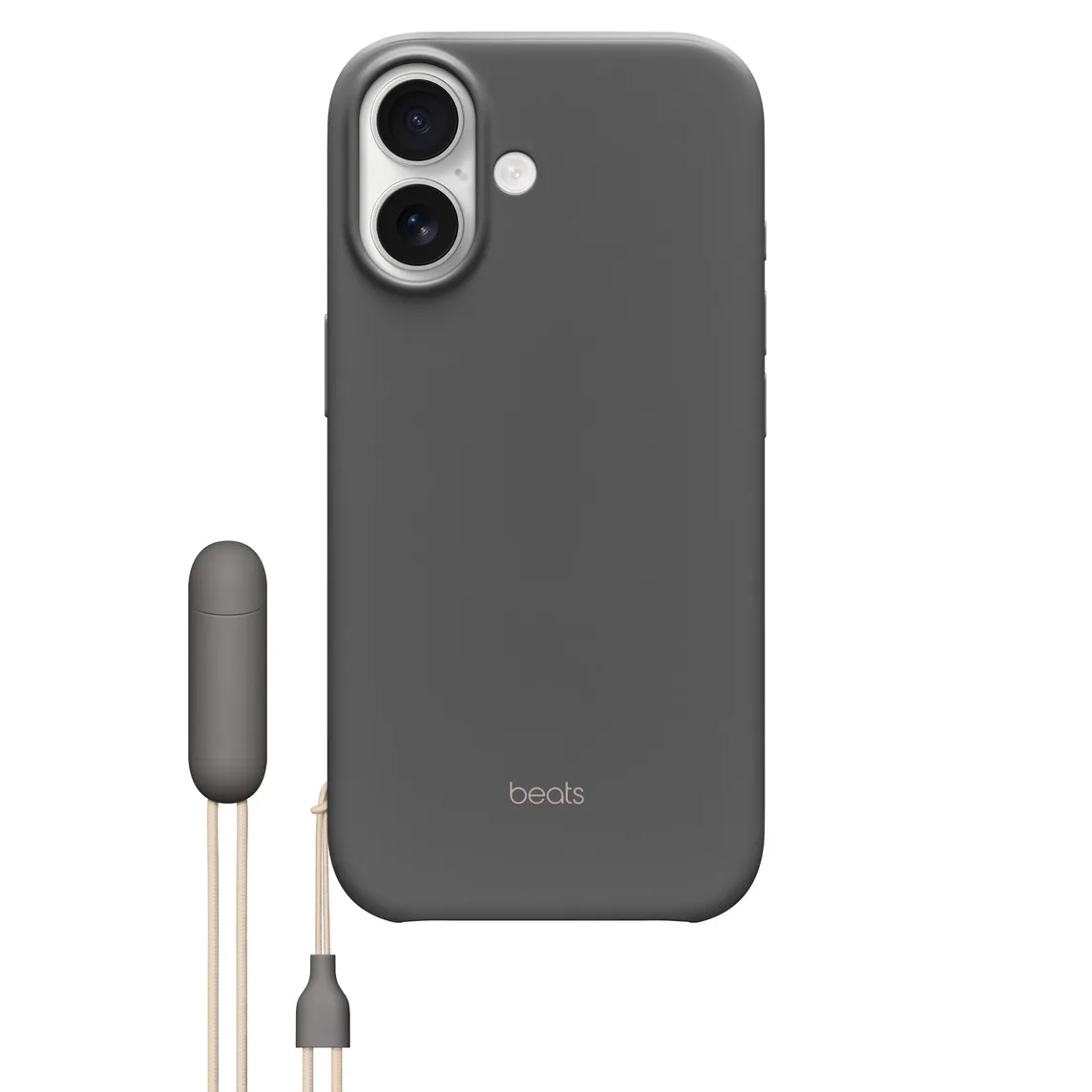 Beats iPhone 17 Case с MagSafe и Camera Control Granite Gray