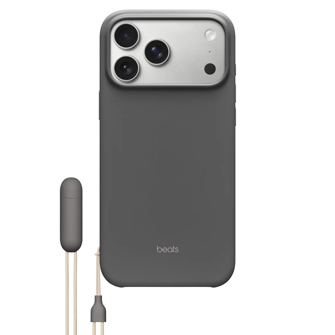 Beats iPhone 17 Pro Max Case с MagSafe и Camera Control Granite Gray