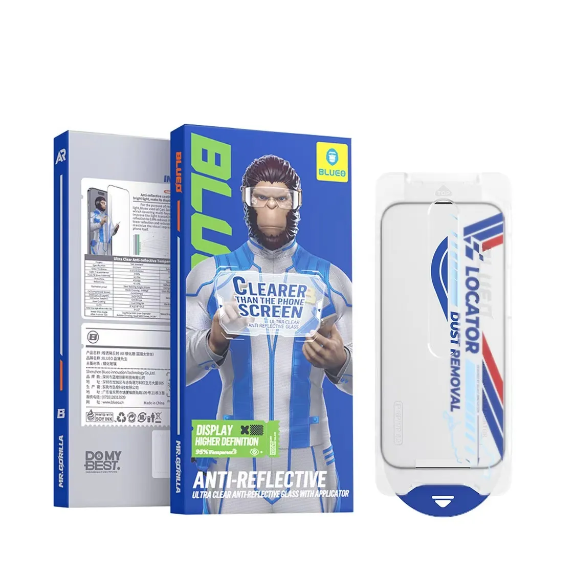 Blueo Ultra Clear Anti-Reflective HD Glass для iPhone 16 Pro/17/17 Pro