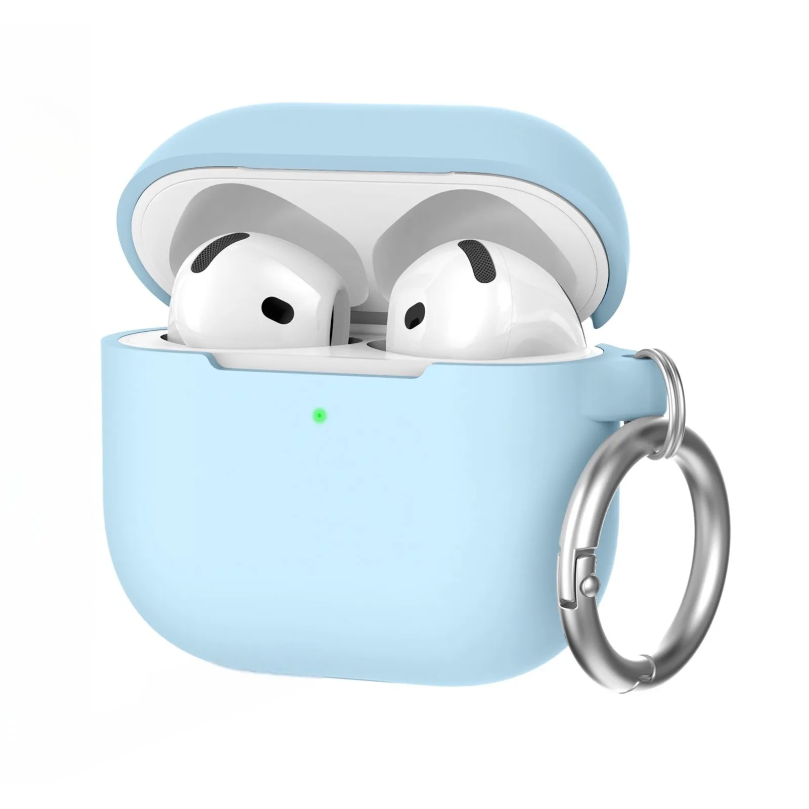 AhaStyle Colorful Silicone Case для Airpods 4 Sky Blue