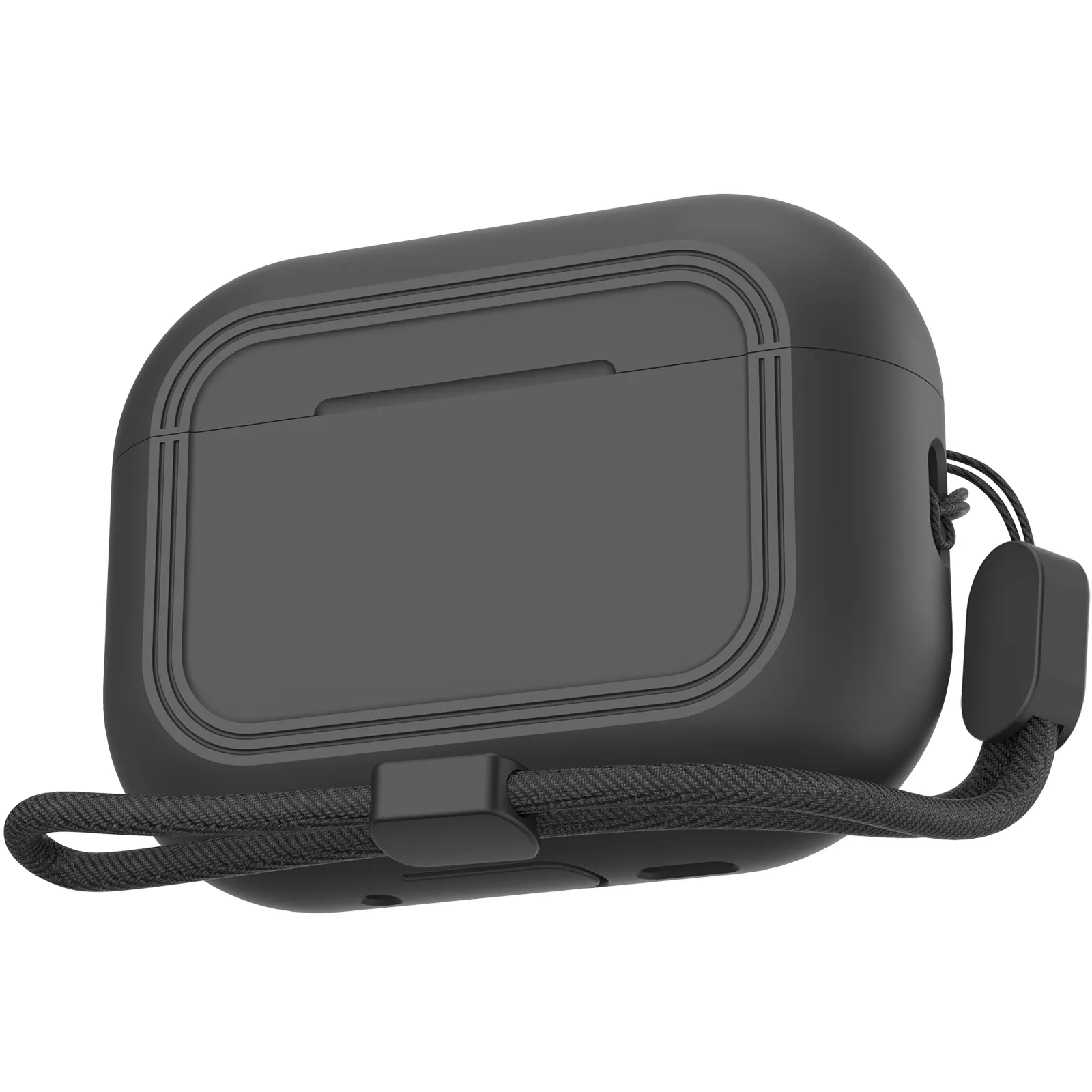 AhaStyle SoftGrip Silicone Case для Airpods Pro 3 Black
