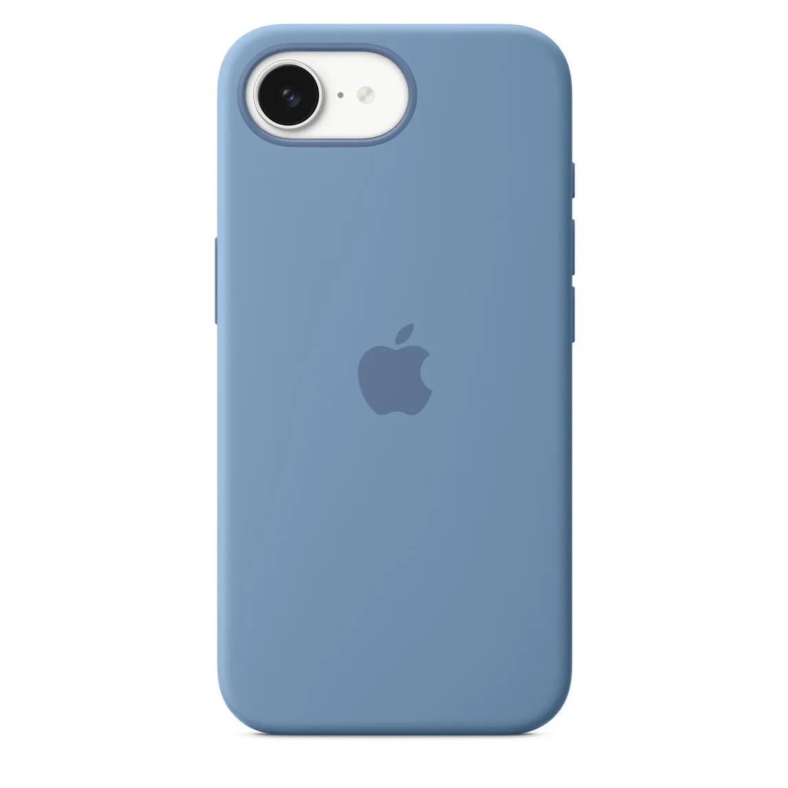 Apple Silicone Case 1:1 for iPhone 16e Winter Blue