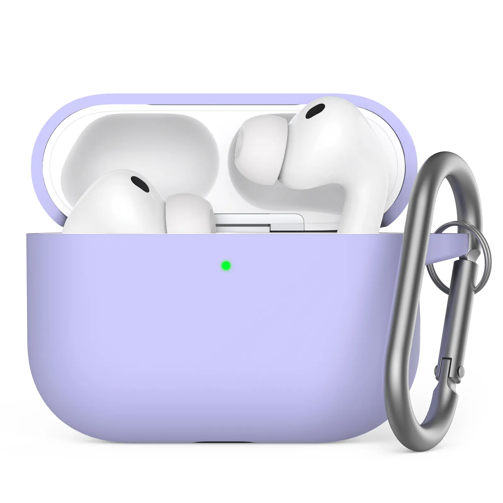 AhaStyle Colorful Silicone Case для Airpods Pro 3 Lavender Purple