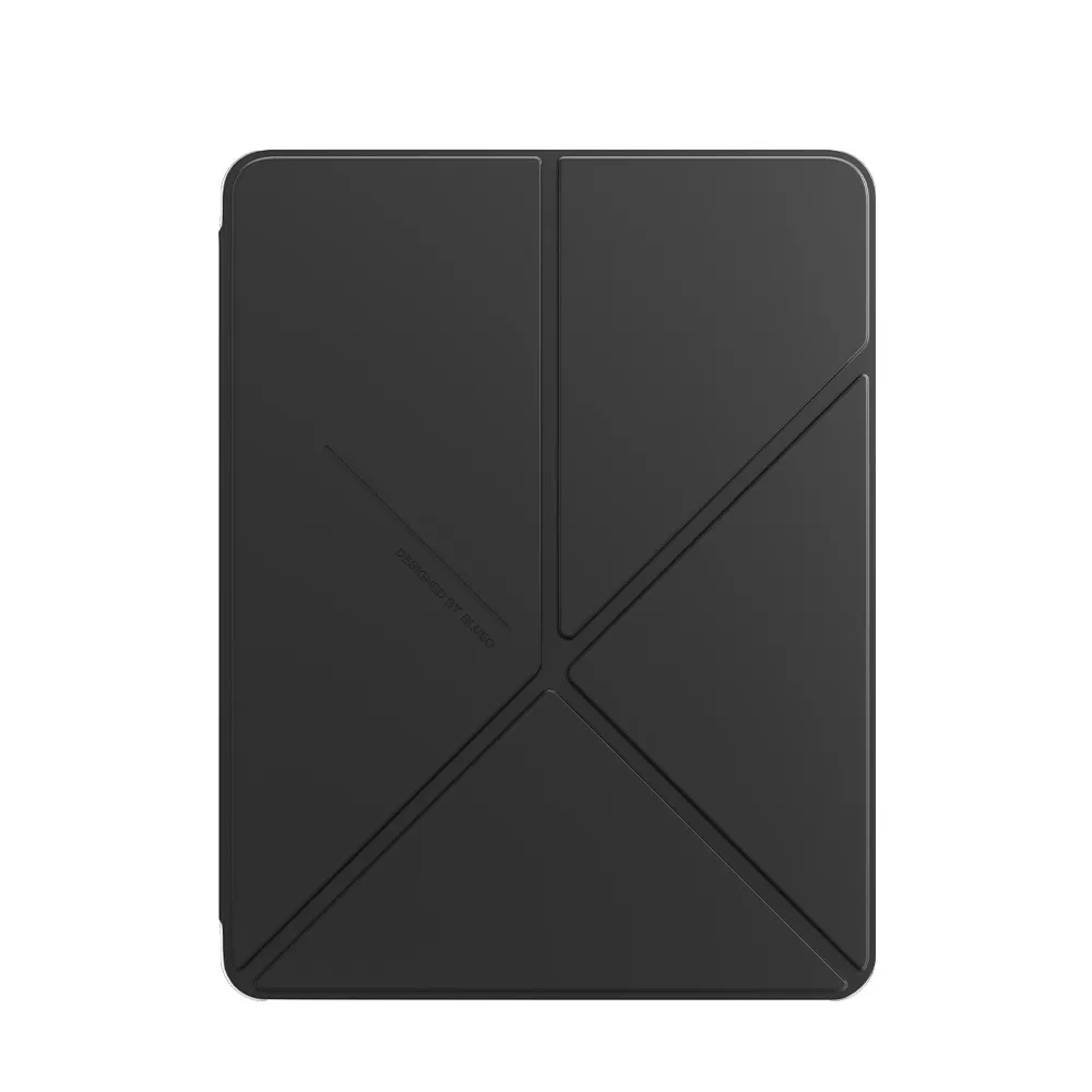 Blueo PC Case with Protective Shelter for iPad Pro 13'' (2024) Black