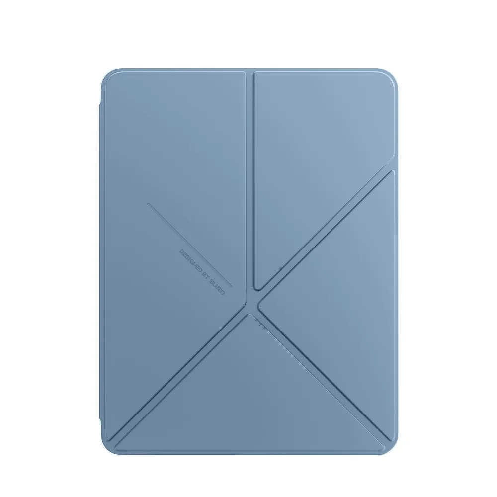 Blueo PC Case with Protective Shelter for iPad Pro 13'' (2024) Blue