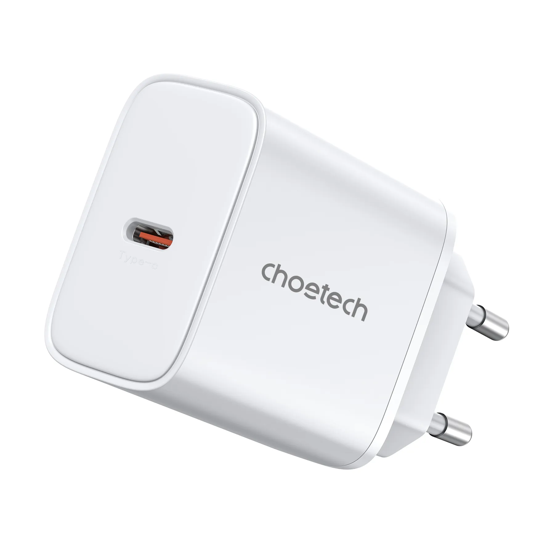 Мережевий зарядний пристрій Choetech USB-C PD 45W Wall Charger White (PD3042) - фото сетевого зарядного устройства