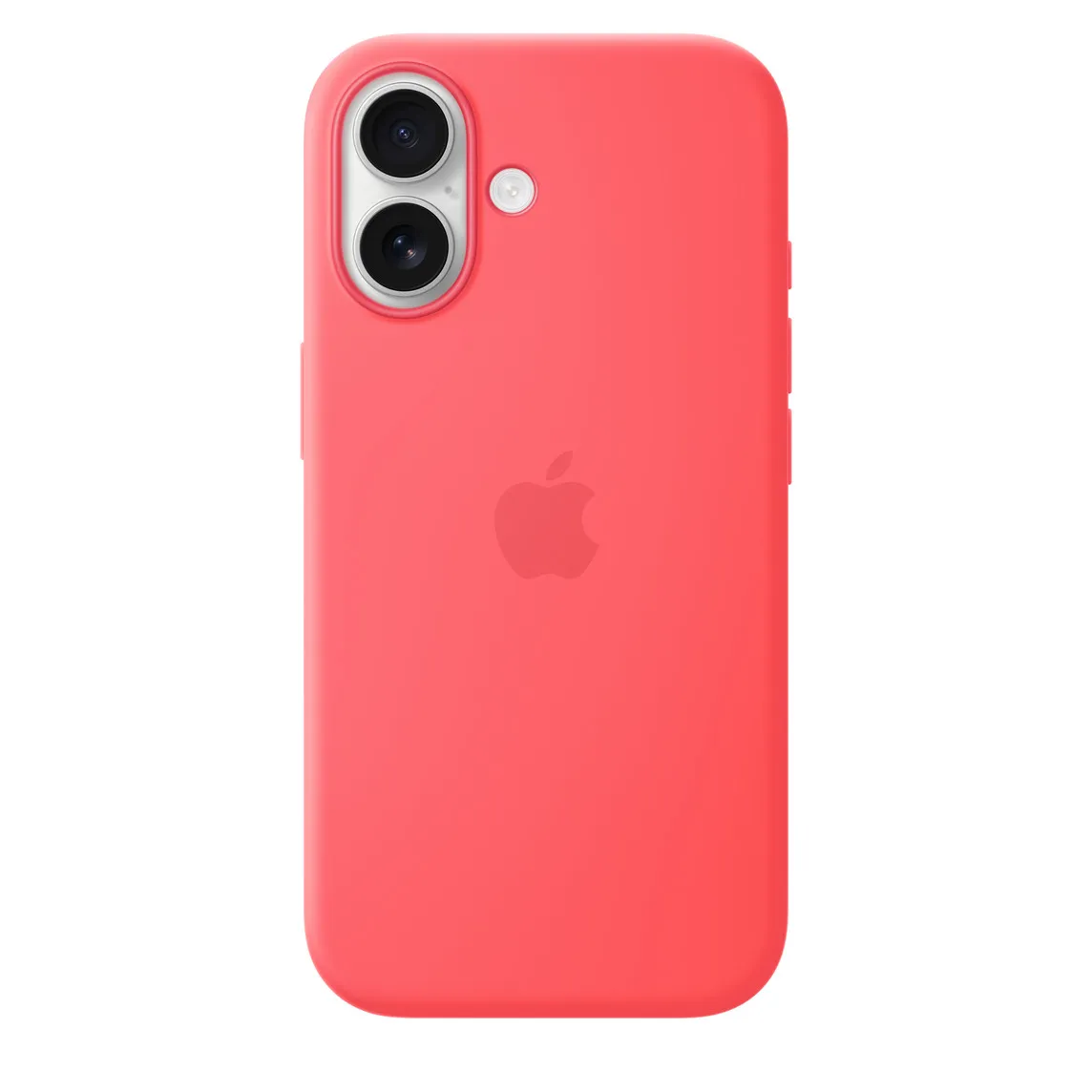Silicone Case (AAA) для iPhone 17 с MagSafe Bright Guava