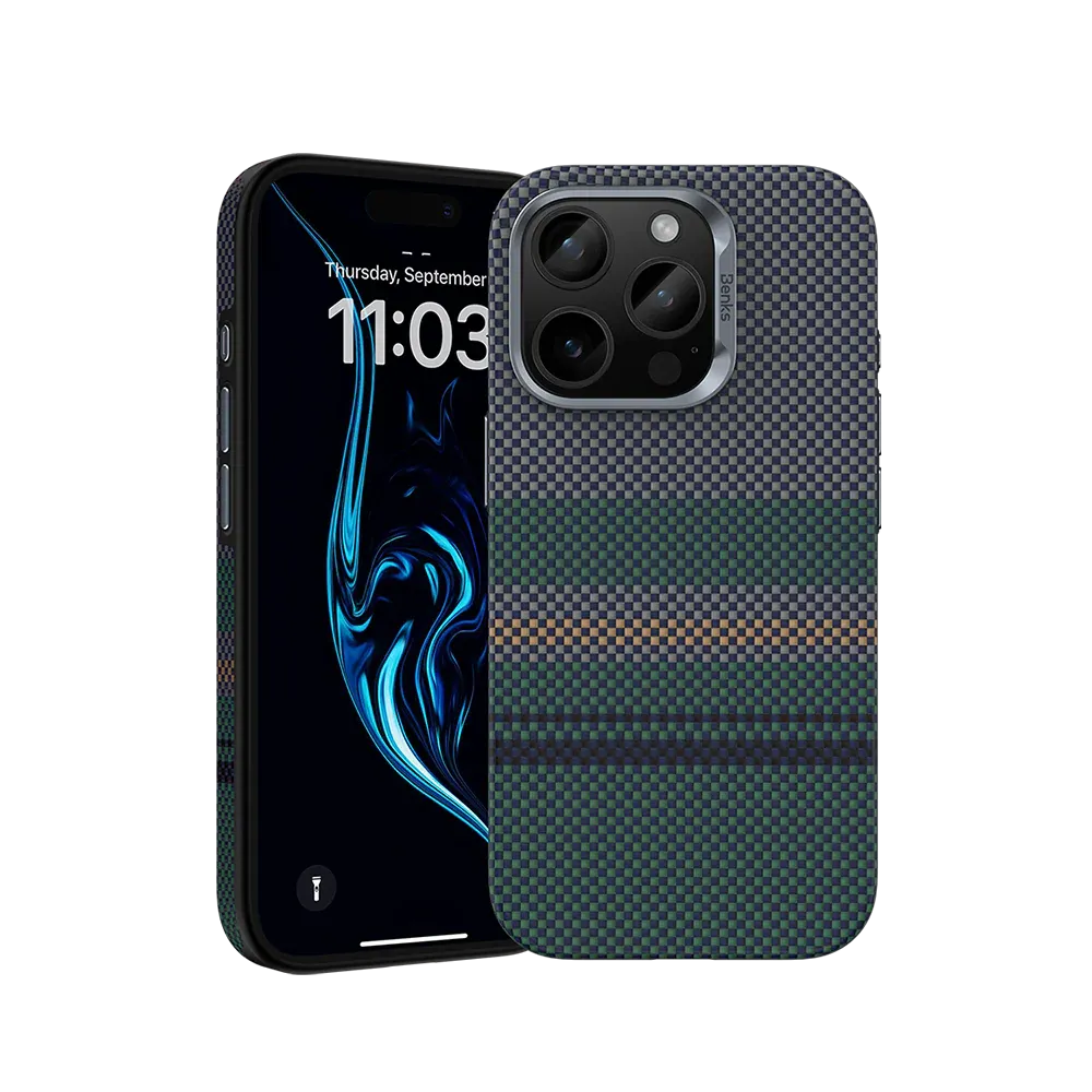 Фото Чехол-накладка Benks Armor Air Aurora Case для iPhone 16 Pro Max с MagSafe Black (6948005905125) – чехол iPhone