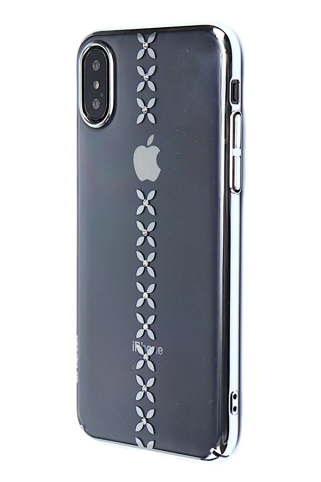 Devia Garland Series Crytal Case for iPhone Xs Max Silvery