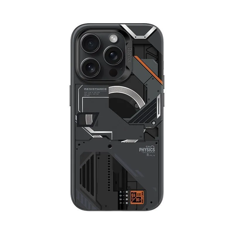 Чехол-накладка Benks Mecha Case для iPhone 16 Pro Max с MagSafe Black (6948005905484)