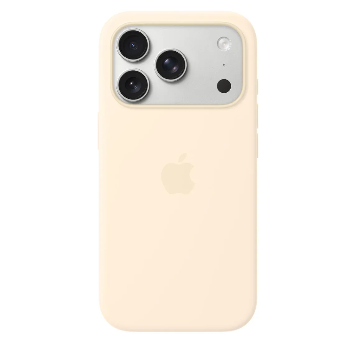 Silicone Case (AAA) для iPhone 17 Pro Max с MagSafe Vanilla