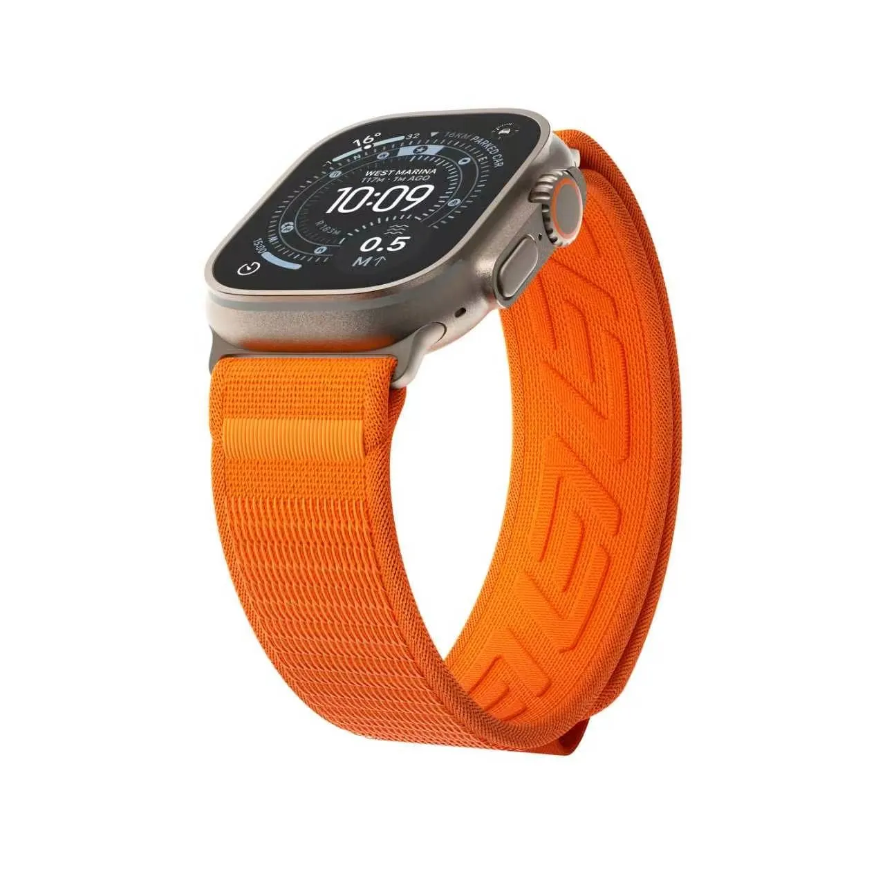 Blueo Trailweave Lite Loop Band для Apple Watch 42/44/45/46/49 mm Orange