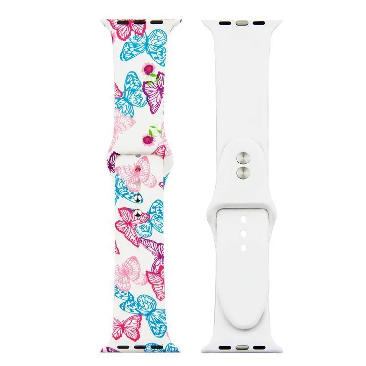 Фото Ремешок Painted Silicone Watch Band для Apple Watch 42/44/45/46/49 mm S/M 22 (PSWB424422) – аксессуар Apple Watch