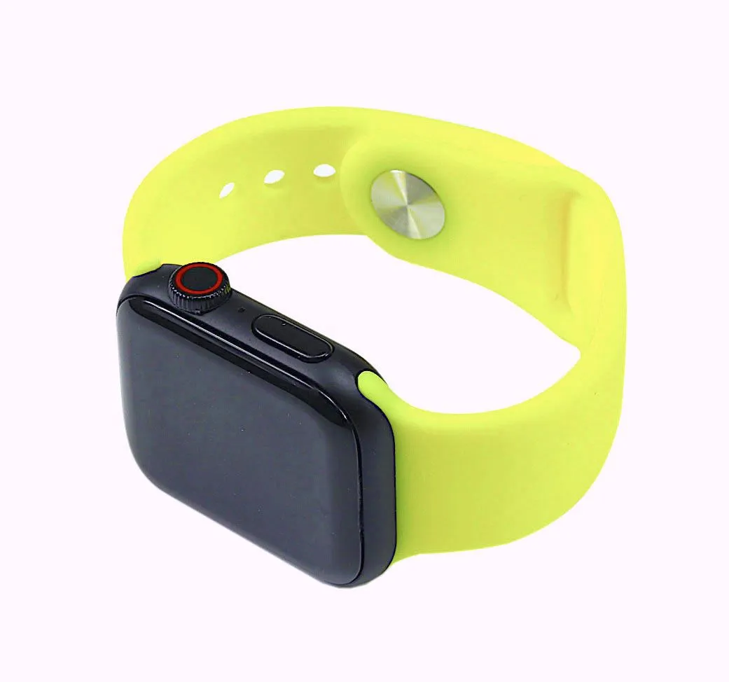 Silicone Watch Band for for Apple Watch 38/40mm S/M Flash