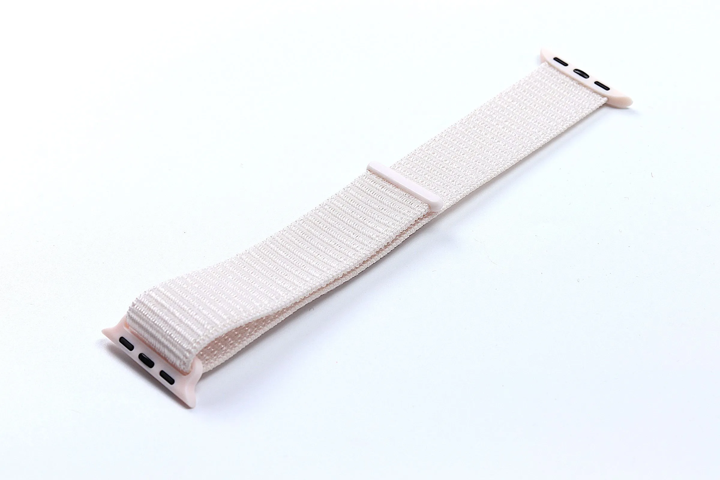 Nylon Sport Loop Band for Apple Watch 42mm Pearl Pink