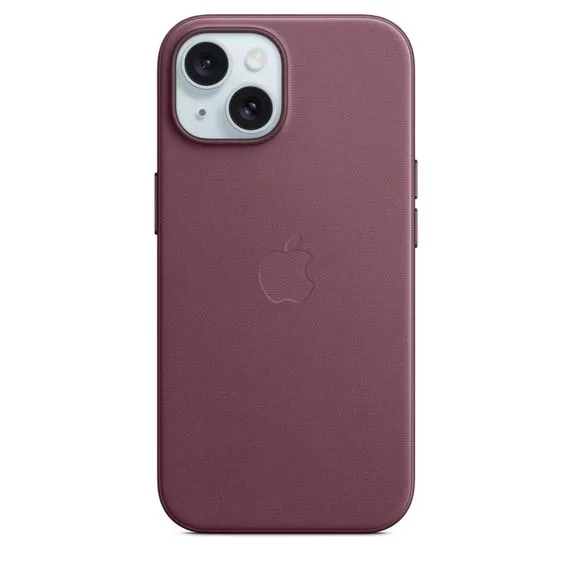 Apple FIneWoven Case 1:1 for iPhone 15 with MagSafe Mulberry