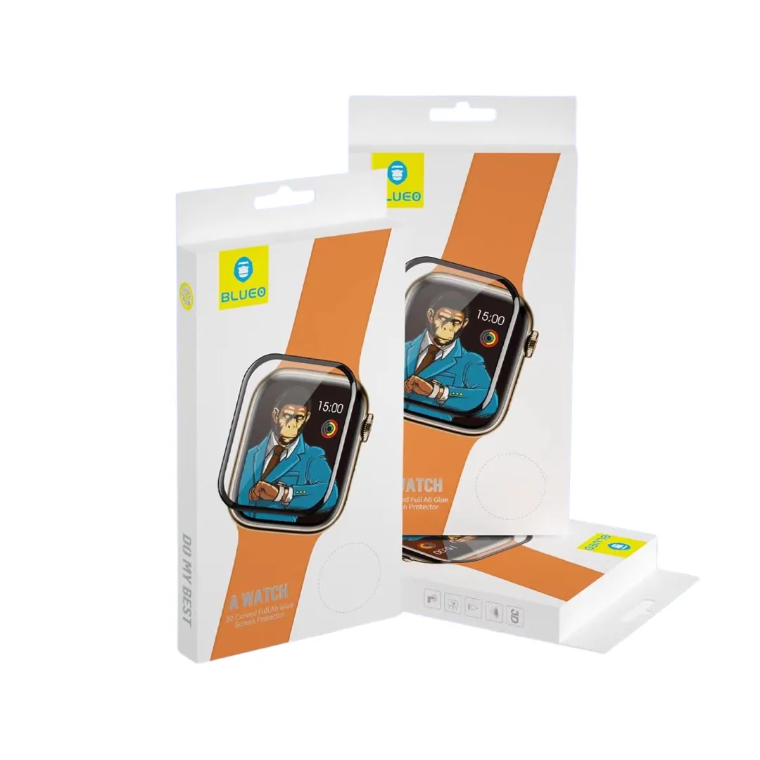 Blueo High Molecule Shock Resistant Screen Protector for Apple Watch 46 mm