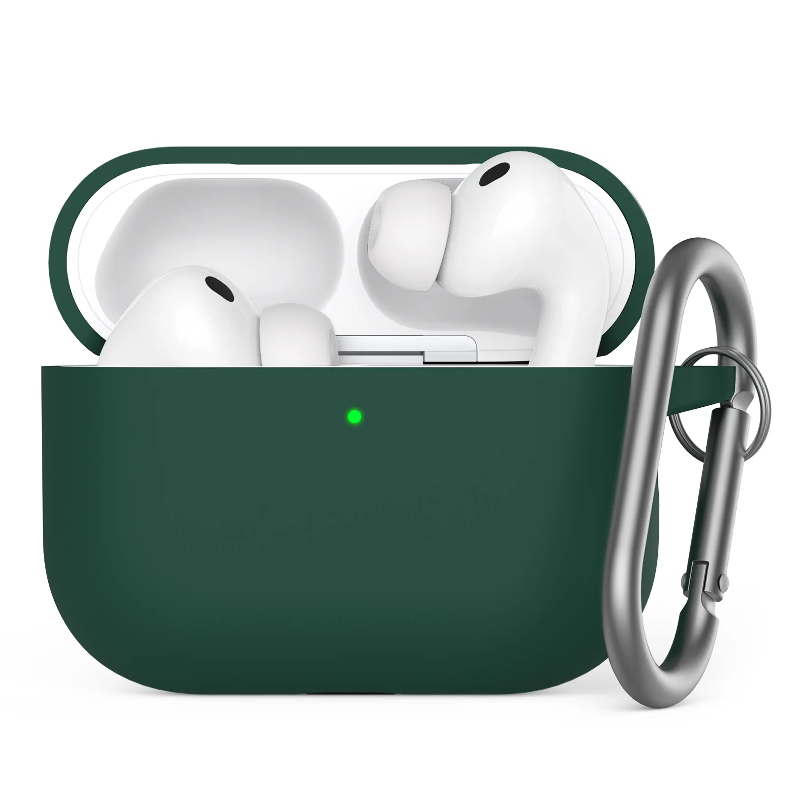 AhaStyle Colorful Silicone Case для Airpods Pro 3 Pine Green
